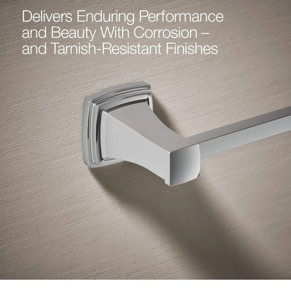Kohler Riff 24” Polished Chrome Towel Bar - Picture 4 of 8
